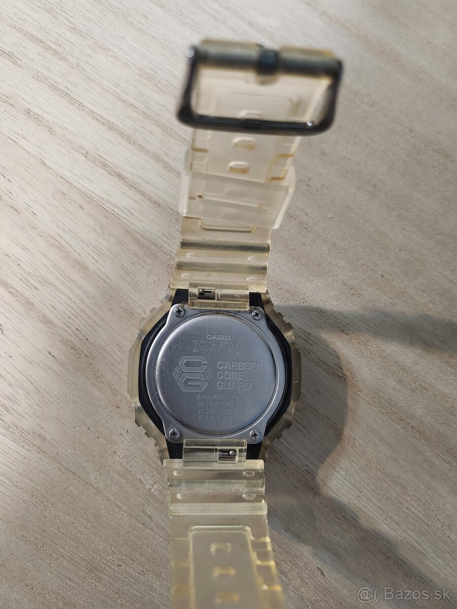 Casio G-Shock GA-2100 – priesvitné (CasiOak) - 5