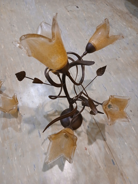 Sklenený Luster - 5