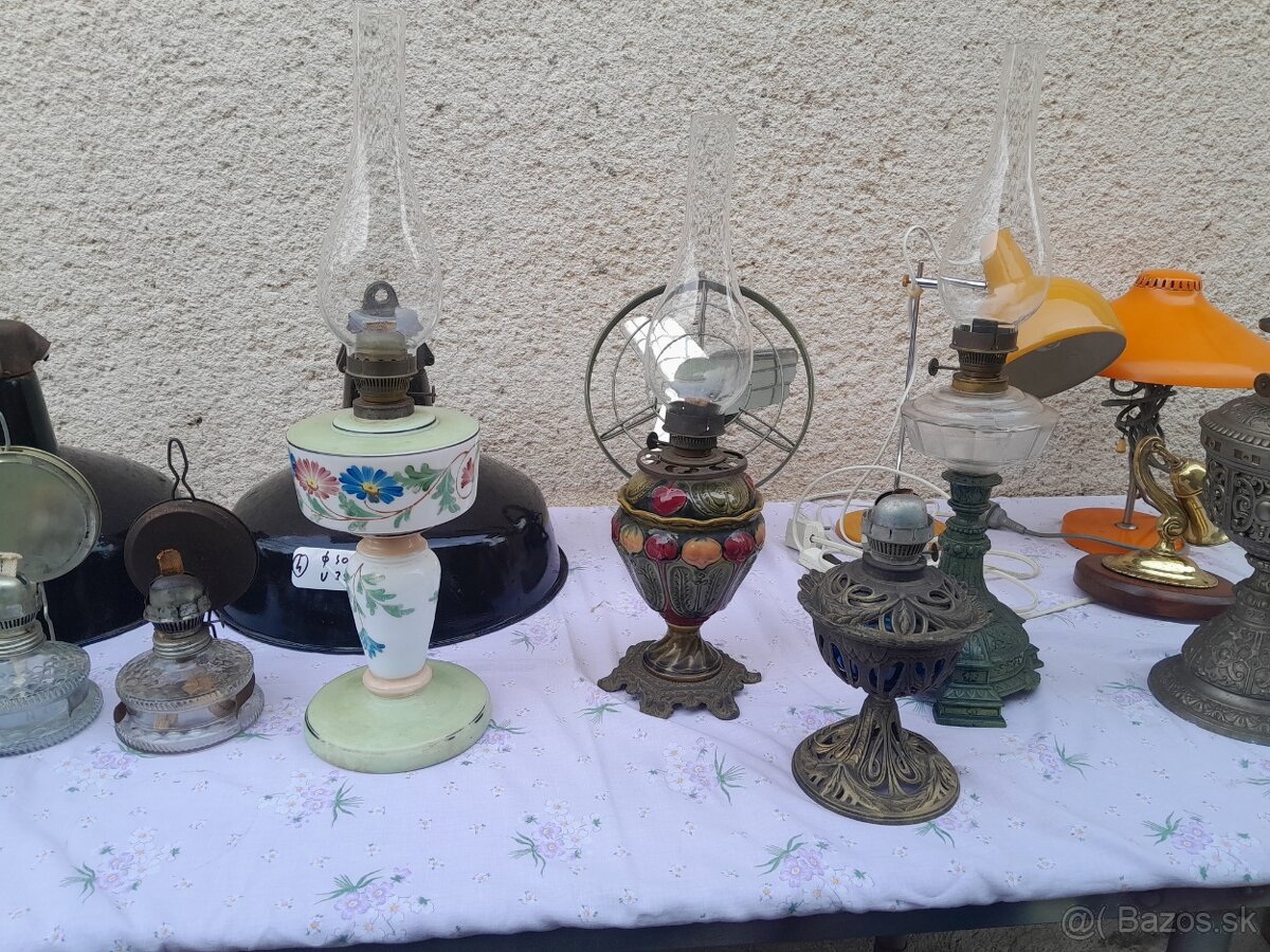 Historická petrolejová,elektrická,retro vetilátor. - 5