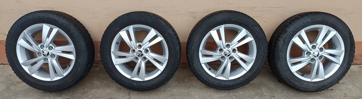 Alu disky Škoda 5x100 R15 - 5