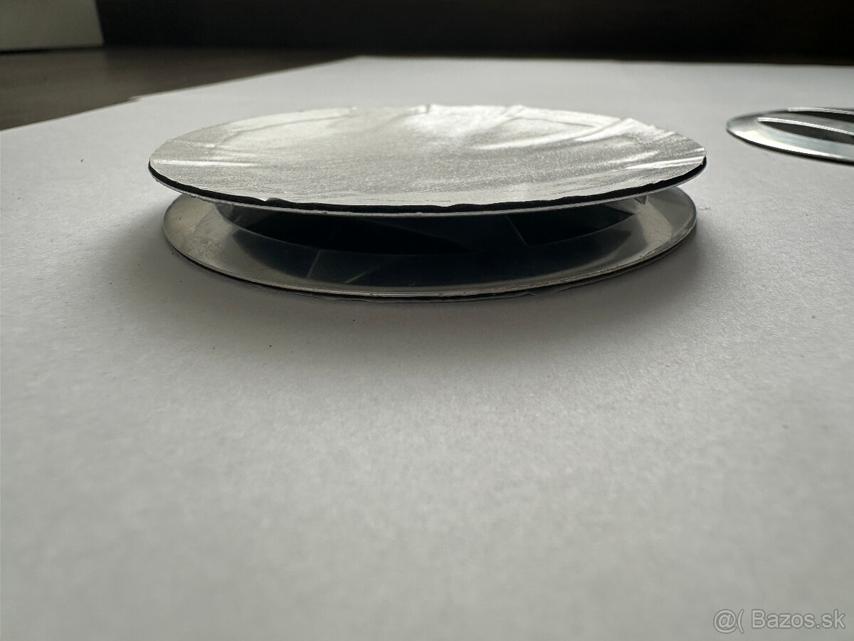 Nálepky na pukličky diskov VW 90 60 a 56 mm - 5