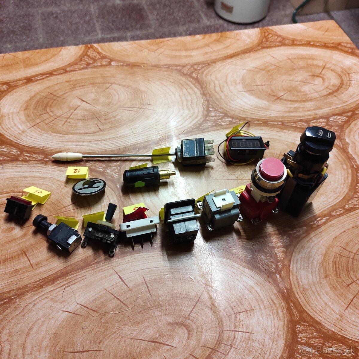 Auto súčiastky-prepinač smeroviek+roôz.vypinače - 5