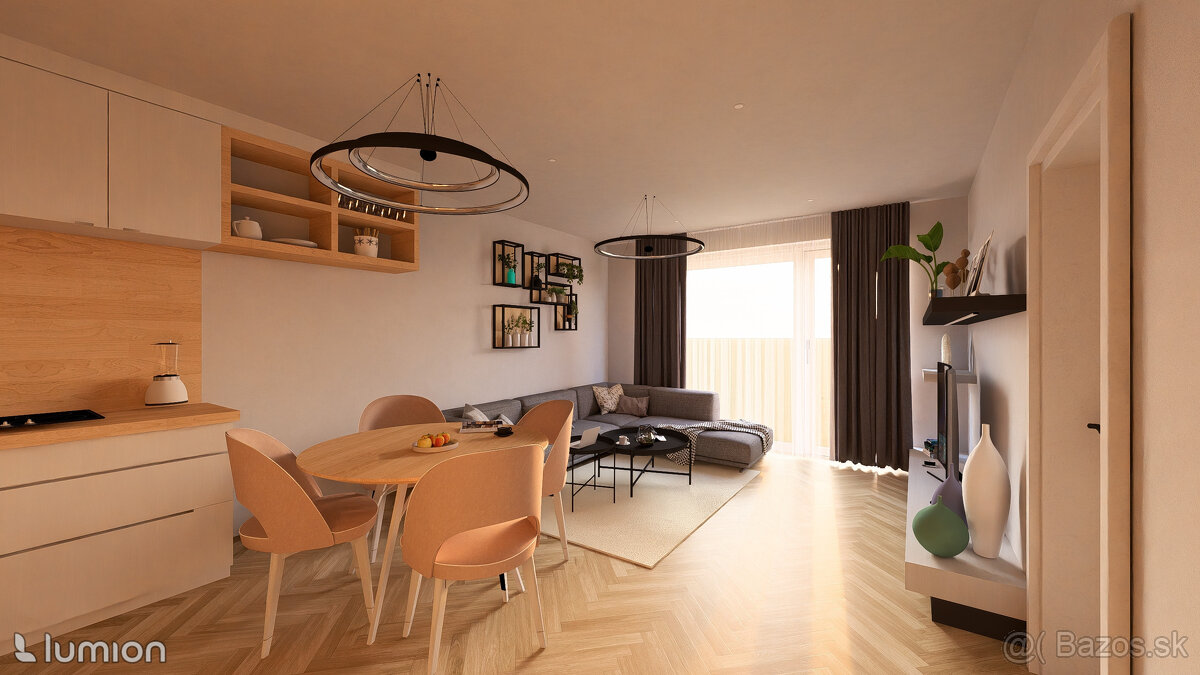 Na predaj výnimočný 3-izbový byt v rodinnom dome vo Veľkom O - 5