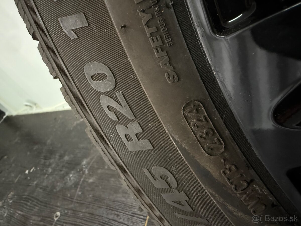 Predam originalne disky Audi R20 5x112 a zimne 285/45 R20 - 5