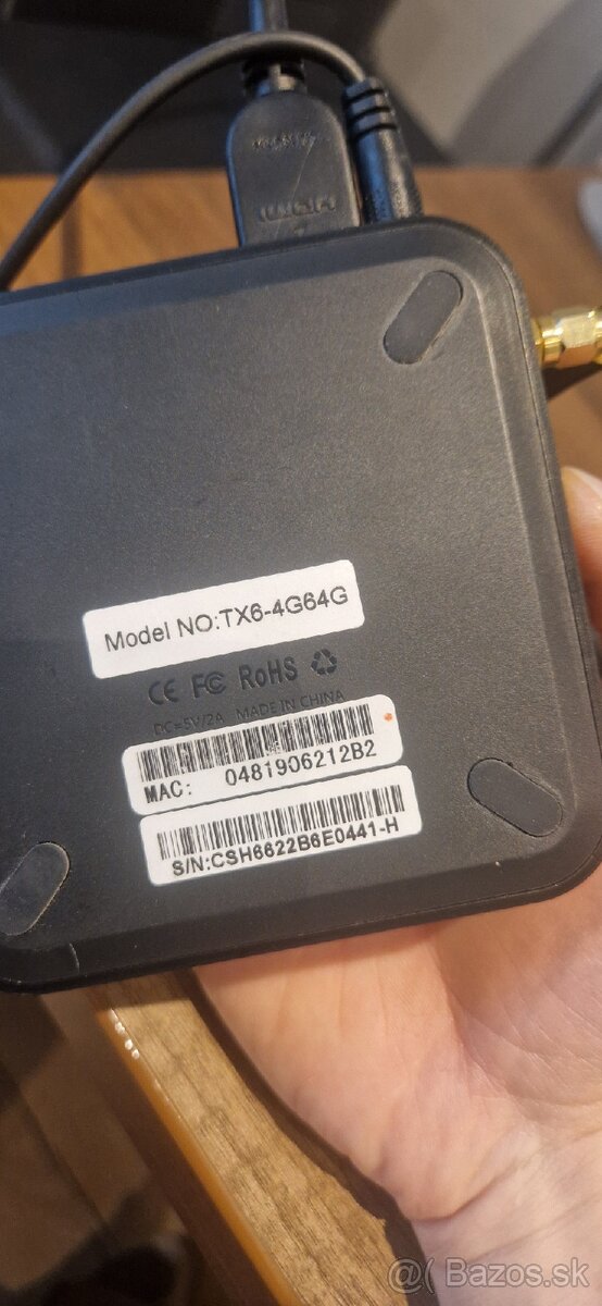 TV Android box Tanix TX6 4GB ram 64GB pamat KODI - 5