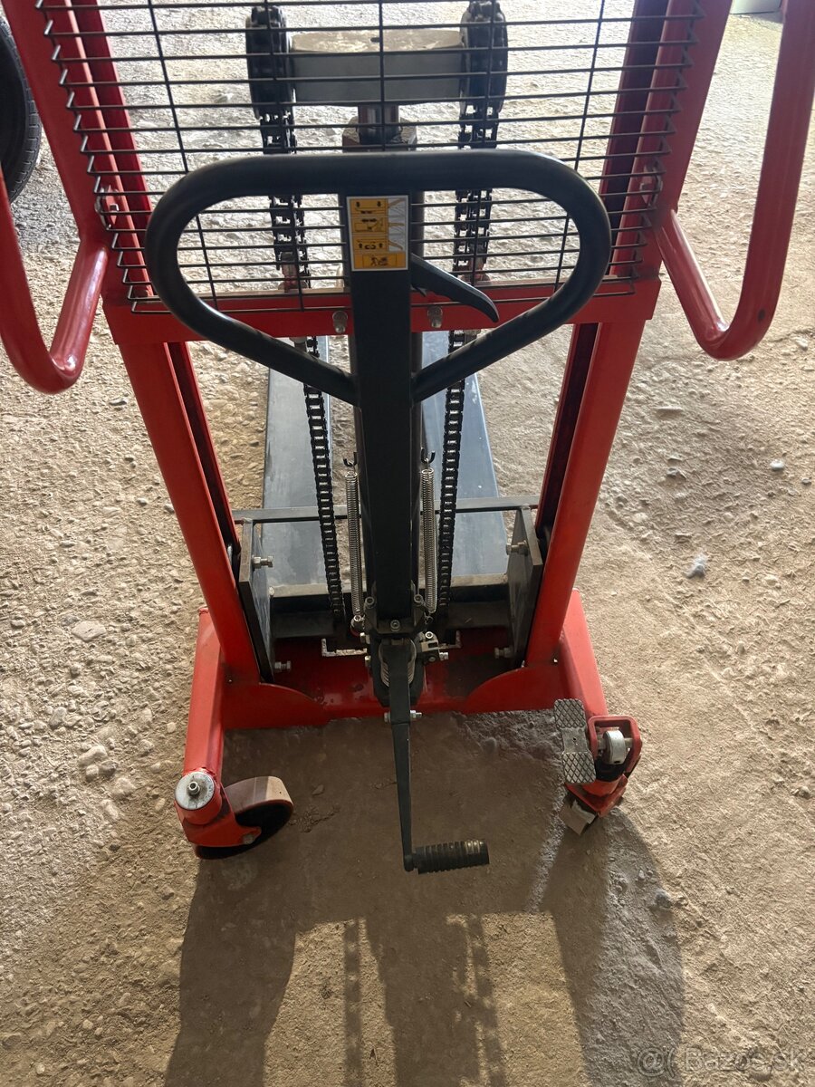 Paletový vozík / Stohovací Vozík / ručný vysokozdvižný - 5