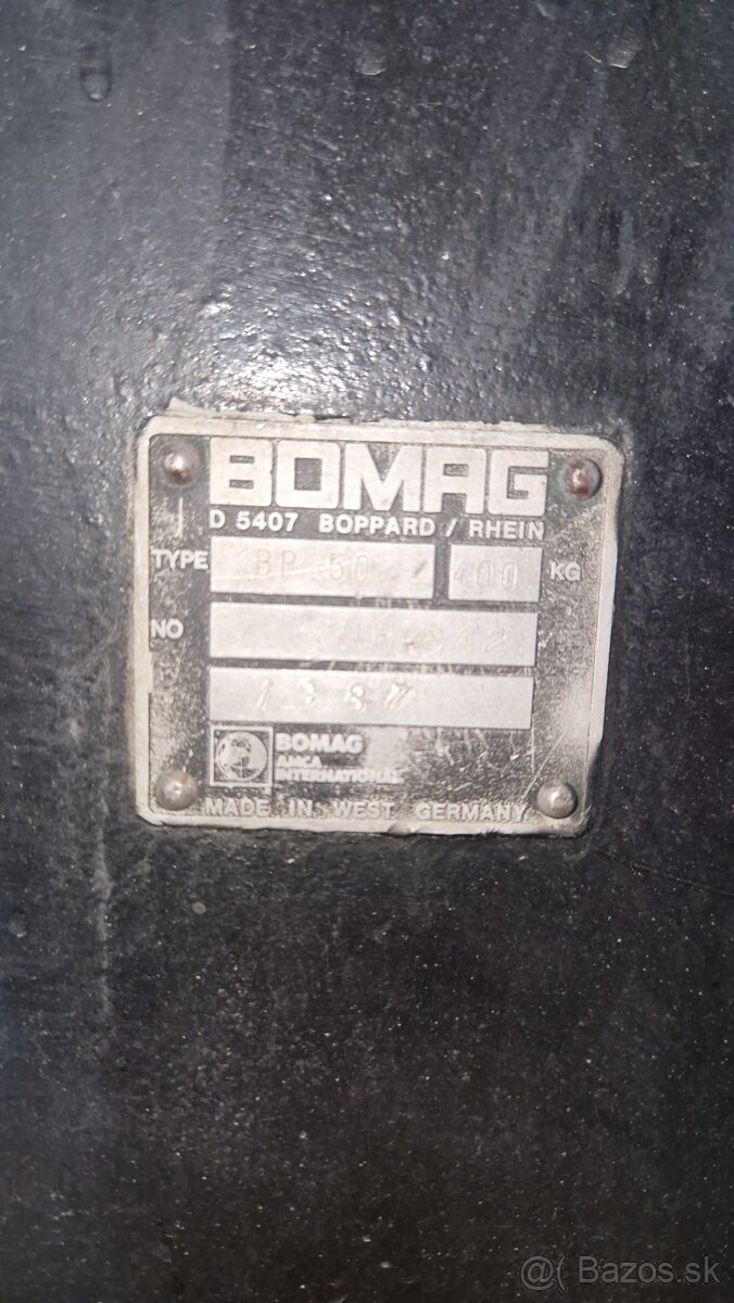 Bomag vybračna doska - 5