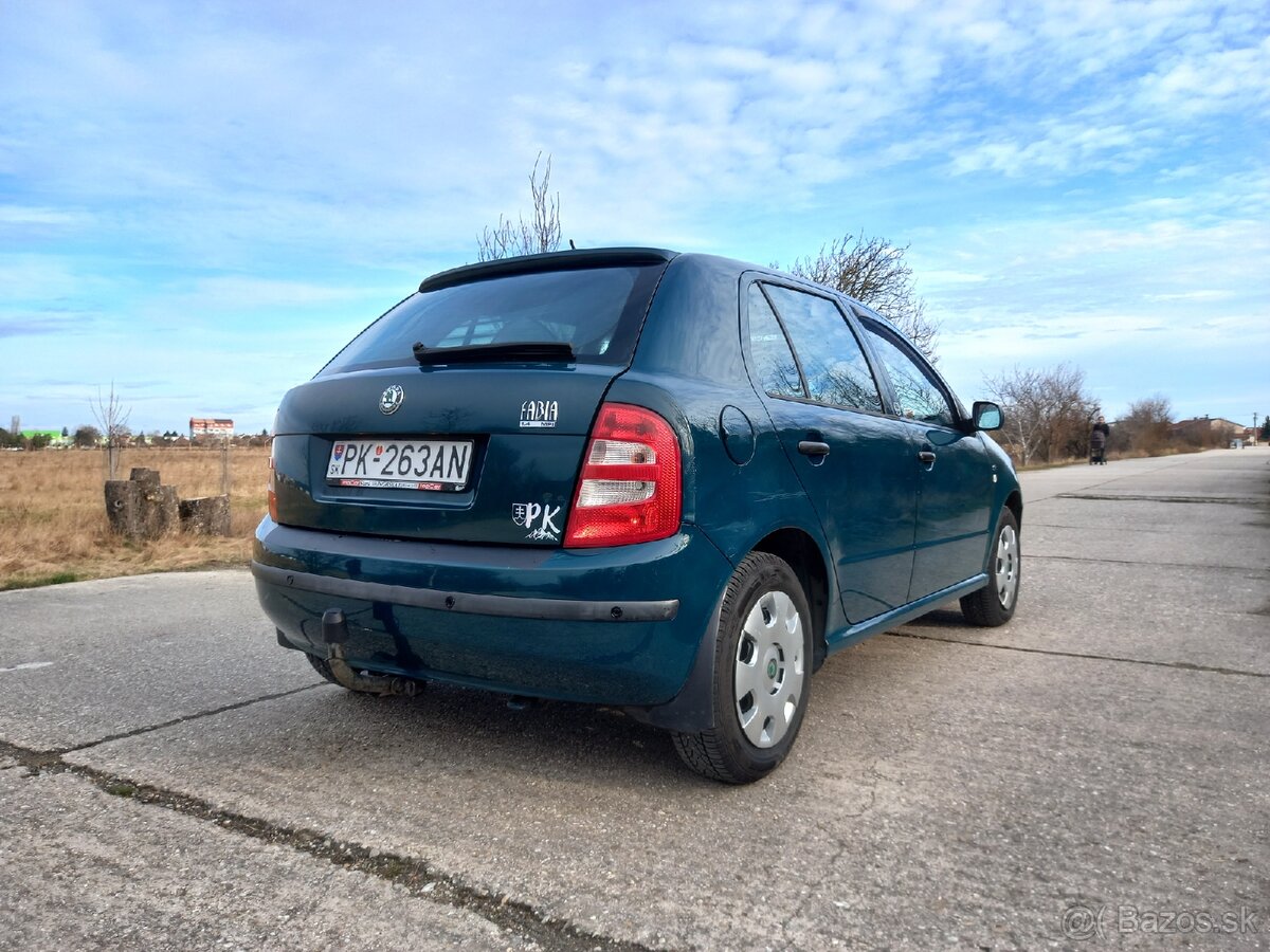 Predám Škoda Fabia 1.4 44kw r.v 2000 - 5