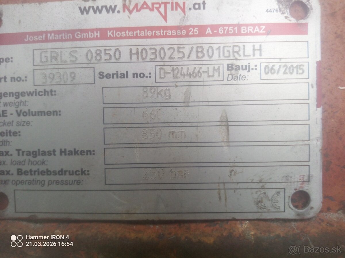 Hydraulicka svahovačka - 5