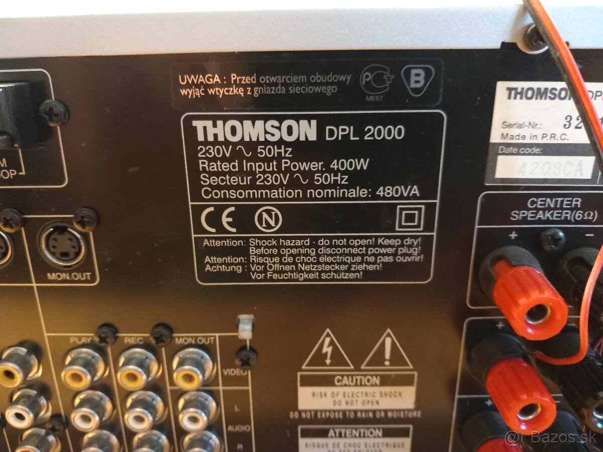 Predám receiver Thomson DPL2000 - 5