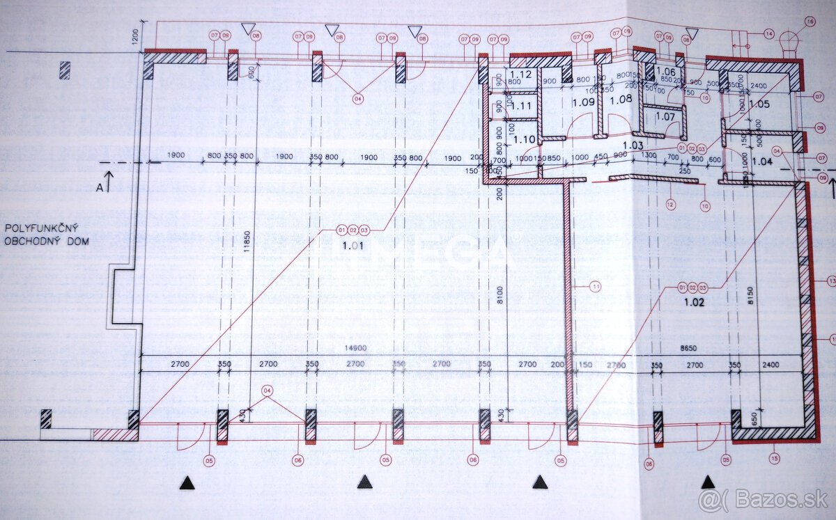 NA PRENÁJOM OBCHODNÉ PRIESTORY NA MIERU–TOP LOKALITA HUMENNÉ - 5