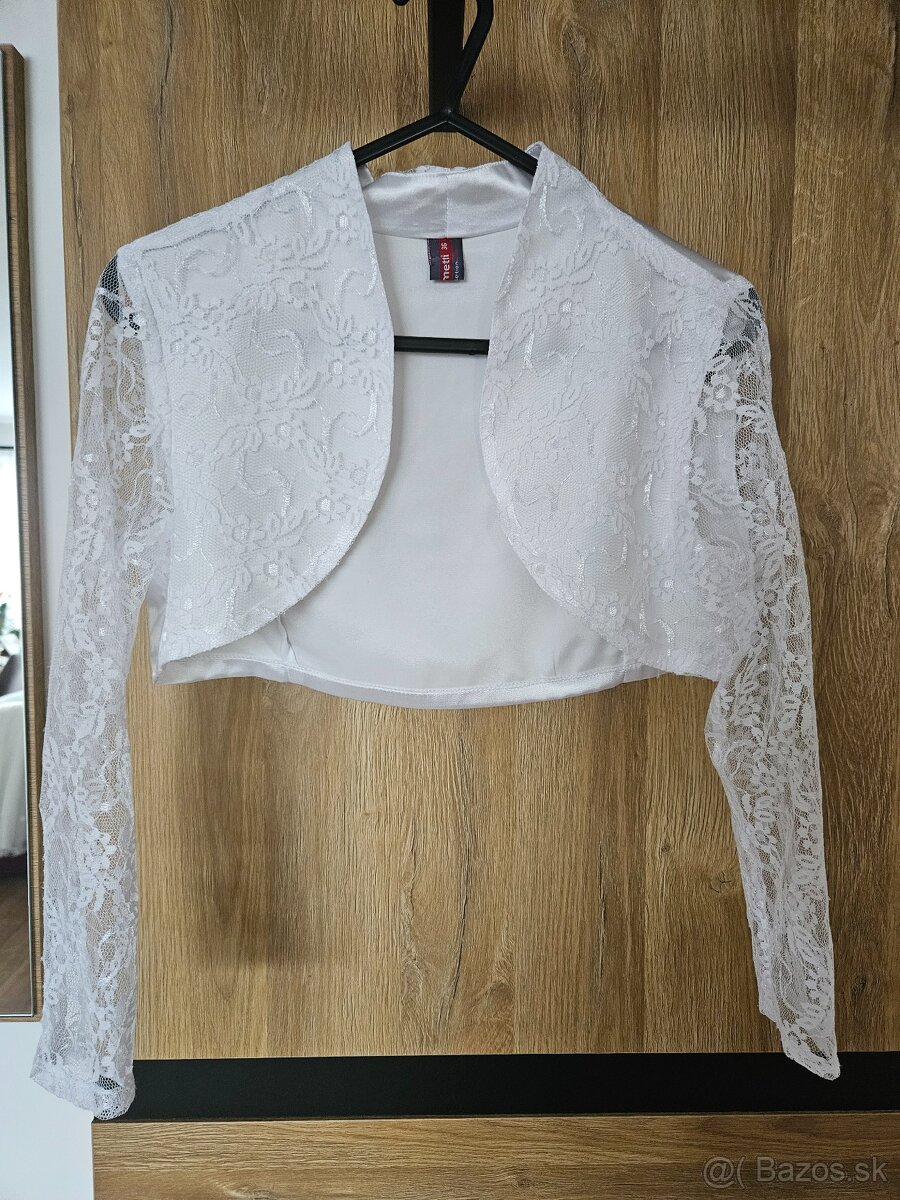 Šaty na 1. sv. prijímanie velk. 140 - 5