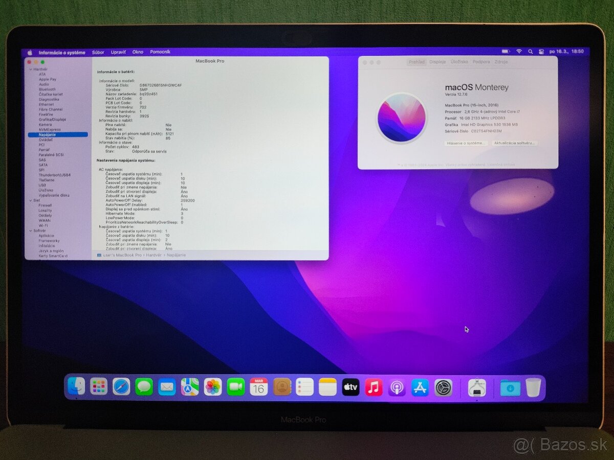 MacBook Pro 15 2016 | i7 • 16GB • 256GB⚡ - 5