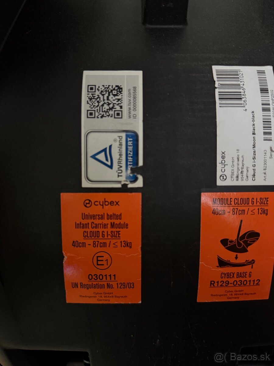 Vajíčko Cybex Cloud G moon black - 5