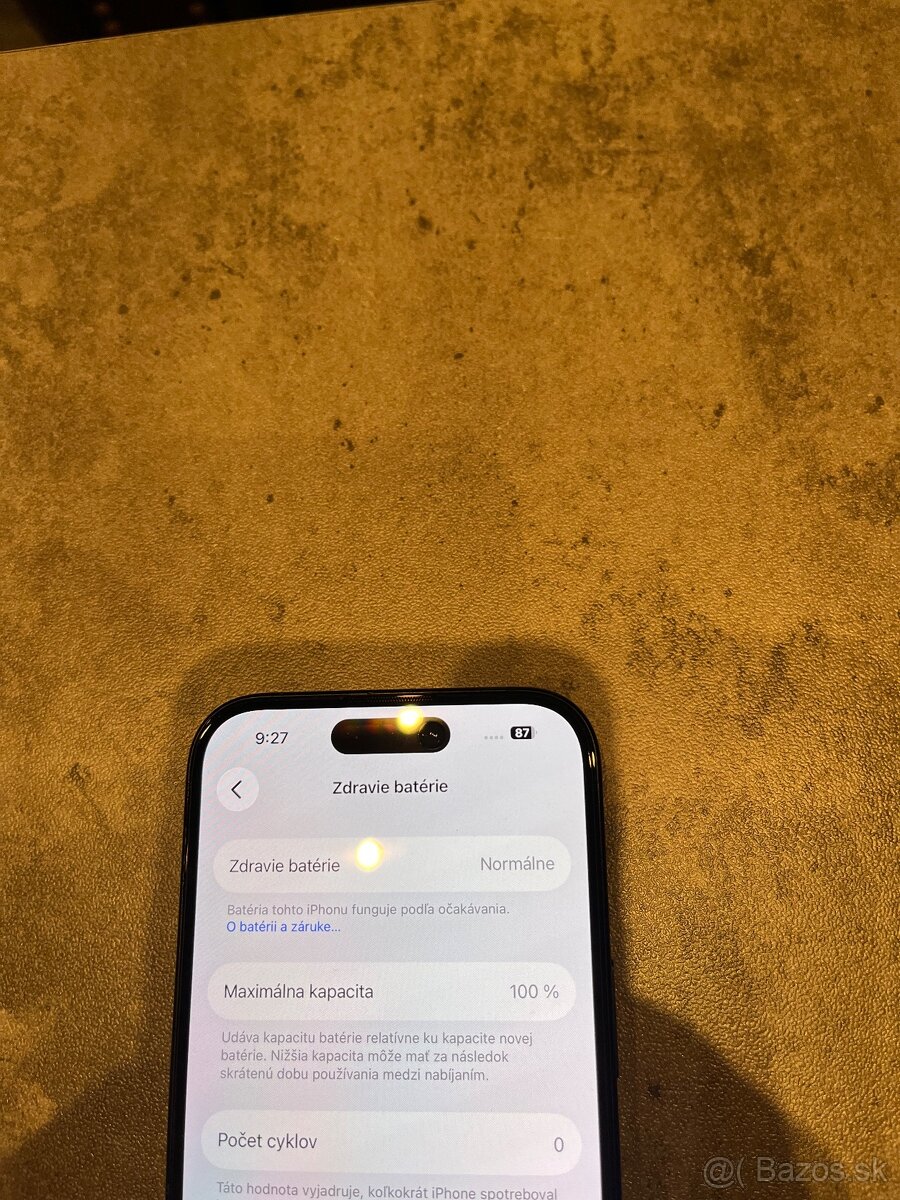 Iphone 15 black ,zdravie 100% - 5