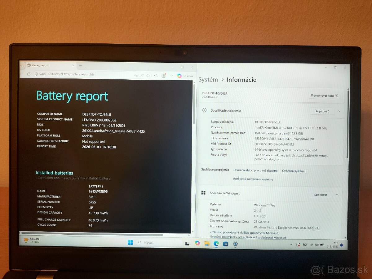 Lenovo L15 | Core i5 • 16GB RAM • 512GB - 5