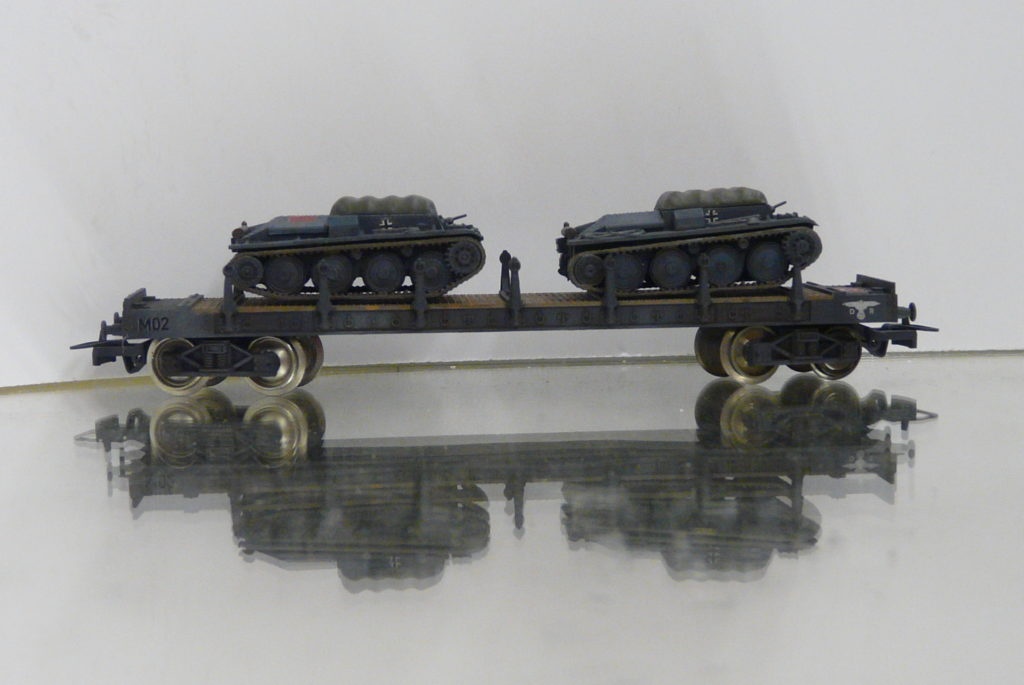 nemecky vojensky vlak H0 - 5