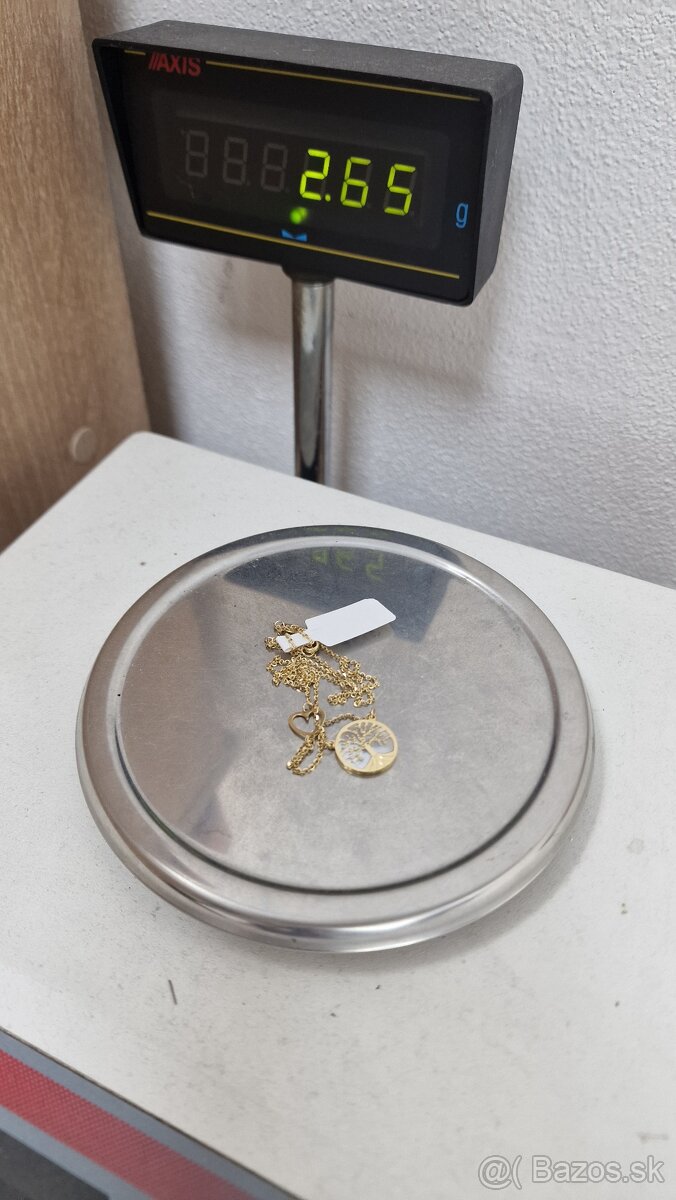 Zlatý náhrdelník strom života - 5