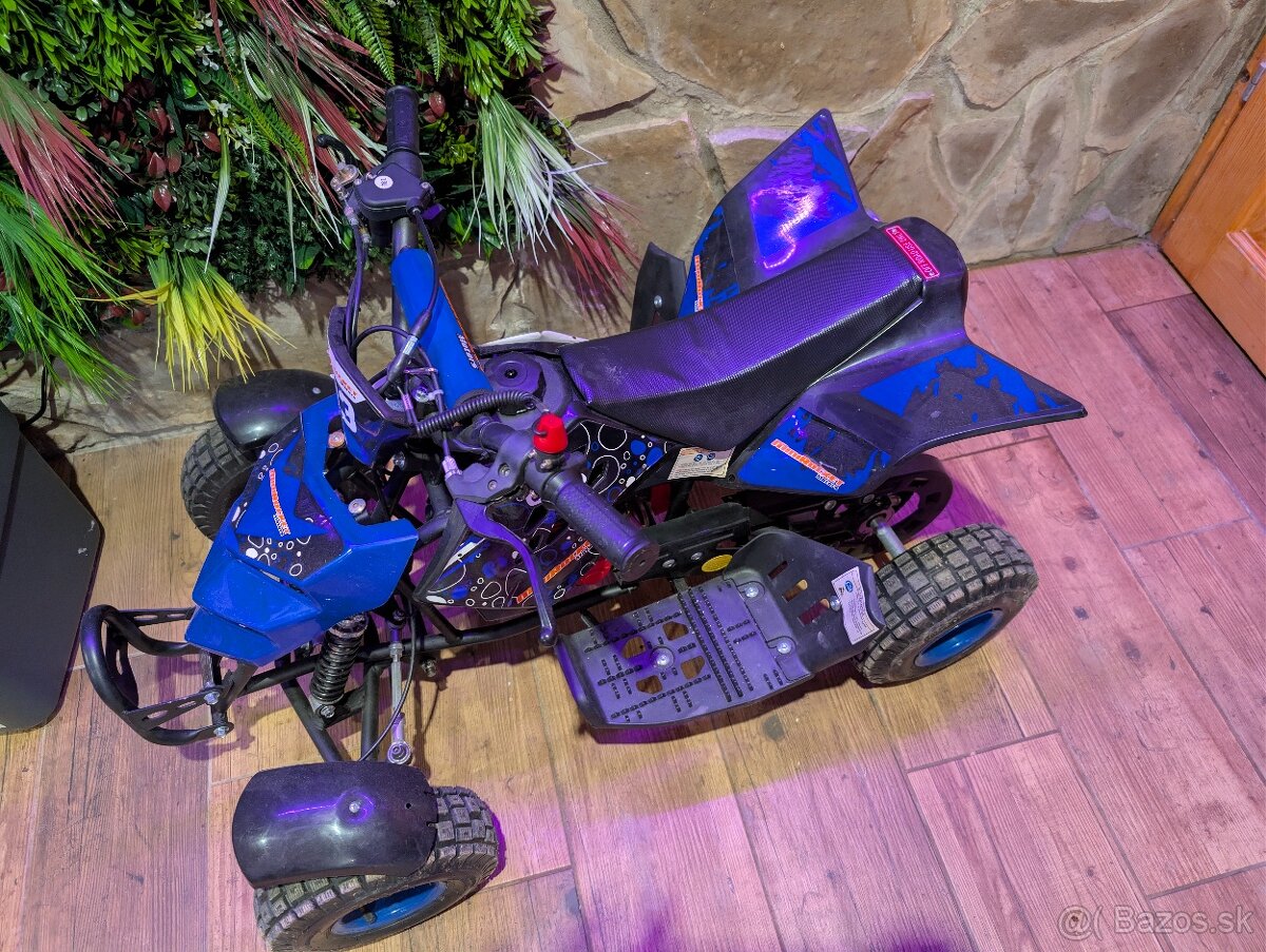 Detská benzínová 4kolka tuning