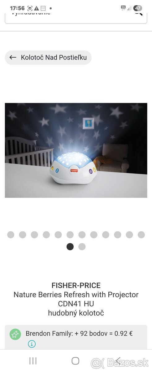 Kolotoč nad postieľku - 5