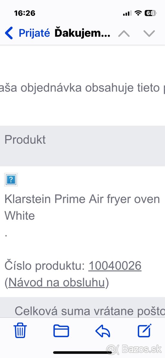 Predam teplovzdusnu fritezu - 5