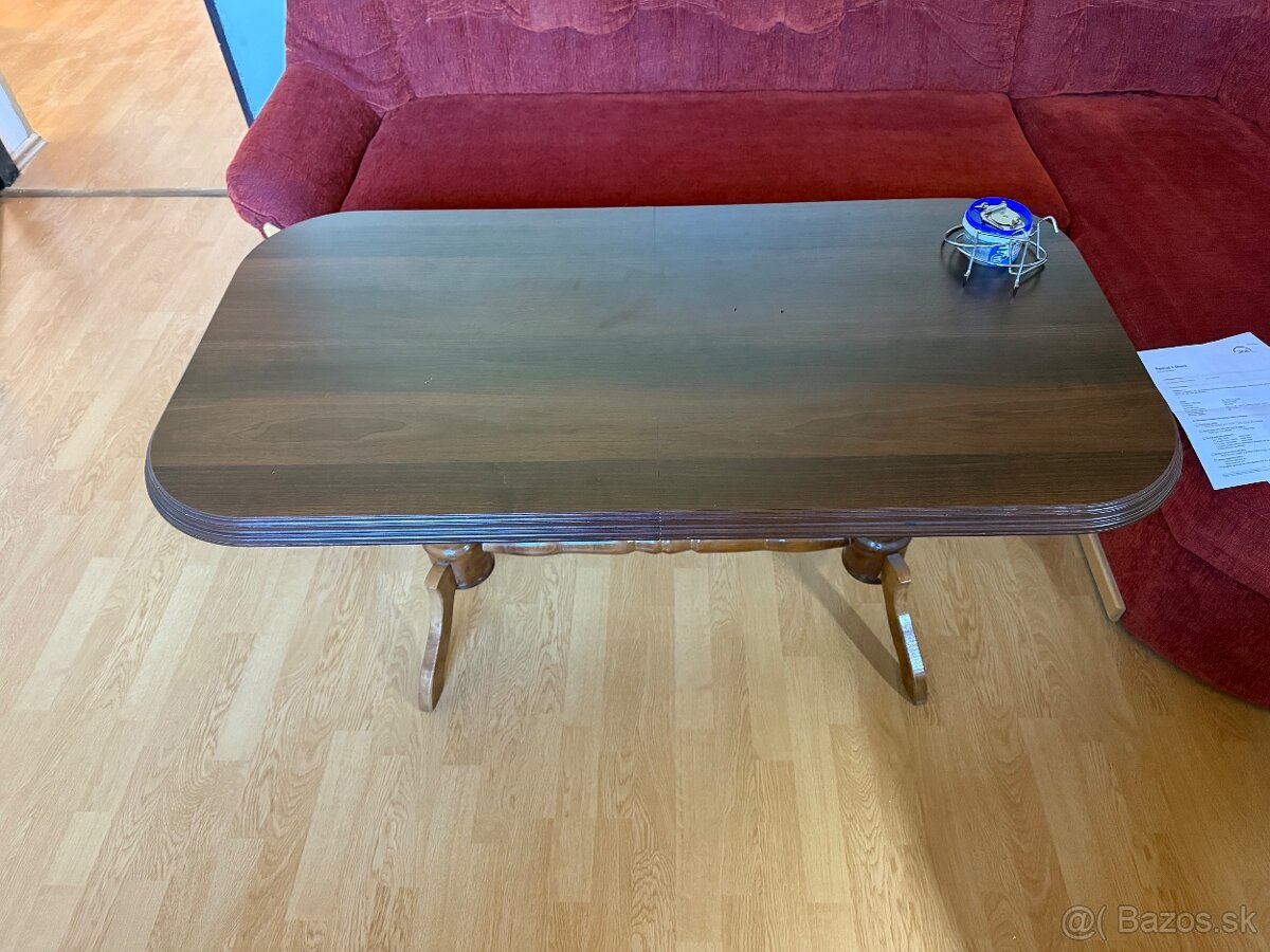 REZERVOVANÉ Predám gauč, dve kreslá a dva stoly - 5