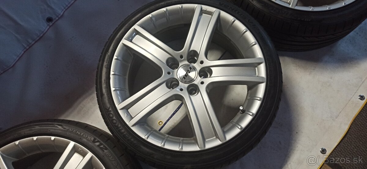 Hliníkové disky ,letné pneumatiky 205/40 R17 ZR 84W 5x100 - 5