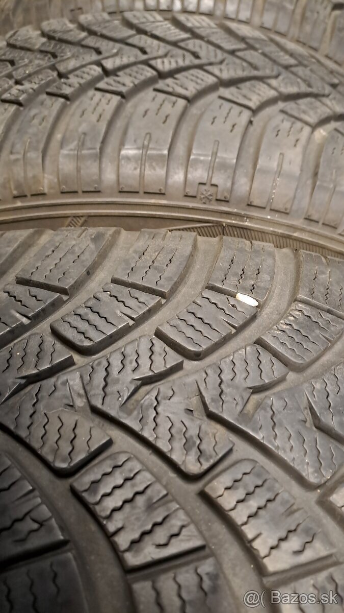 Predám 4ks jazdené zimné 225/60r18-104V Falken - 5