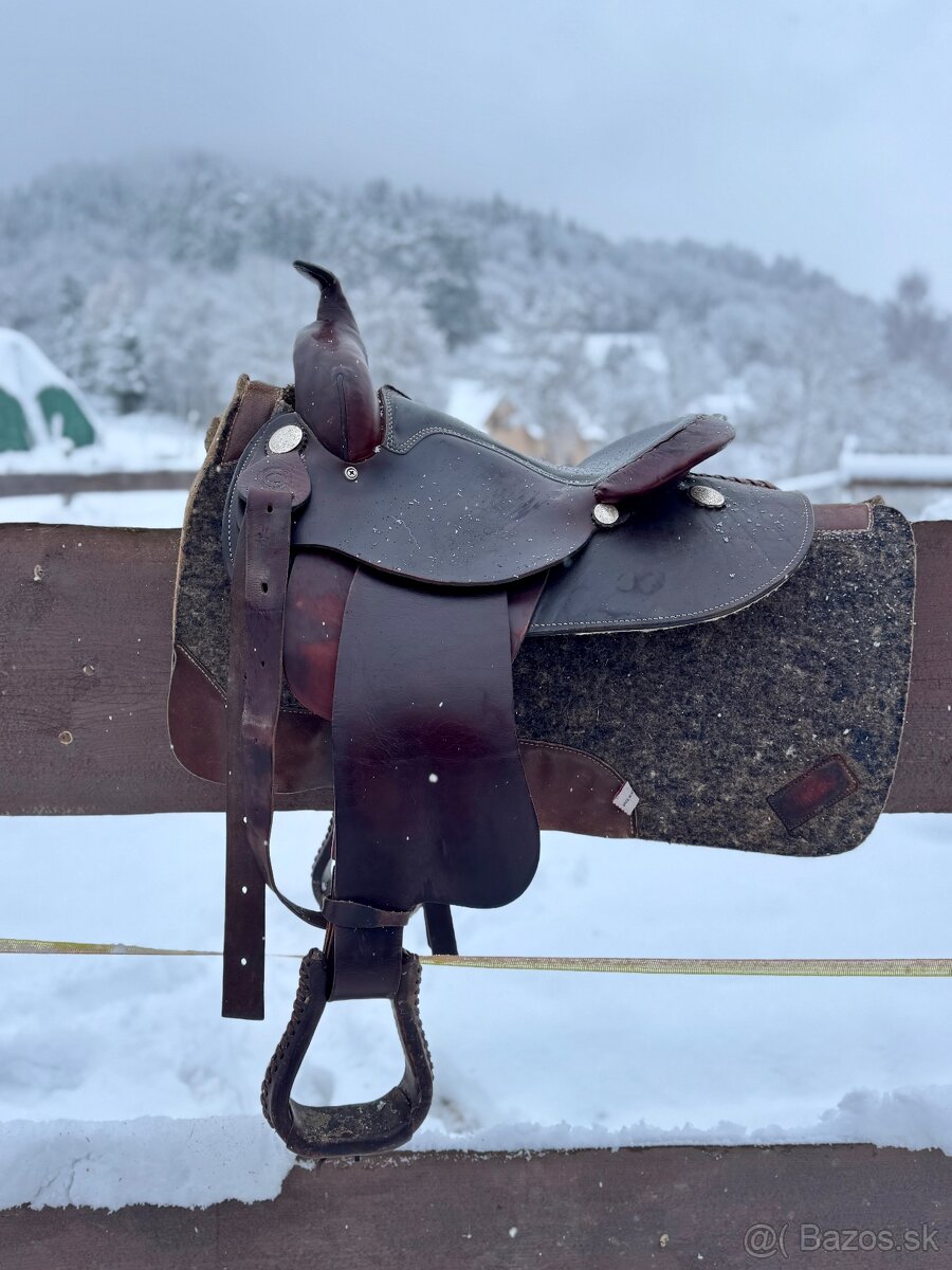 Westernové sedlo Continental - 5