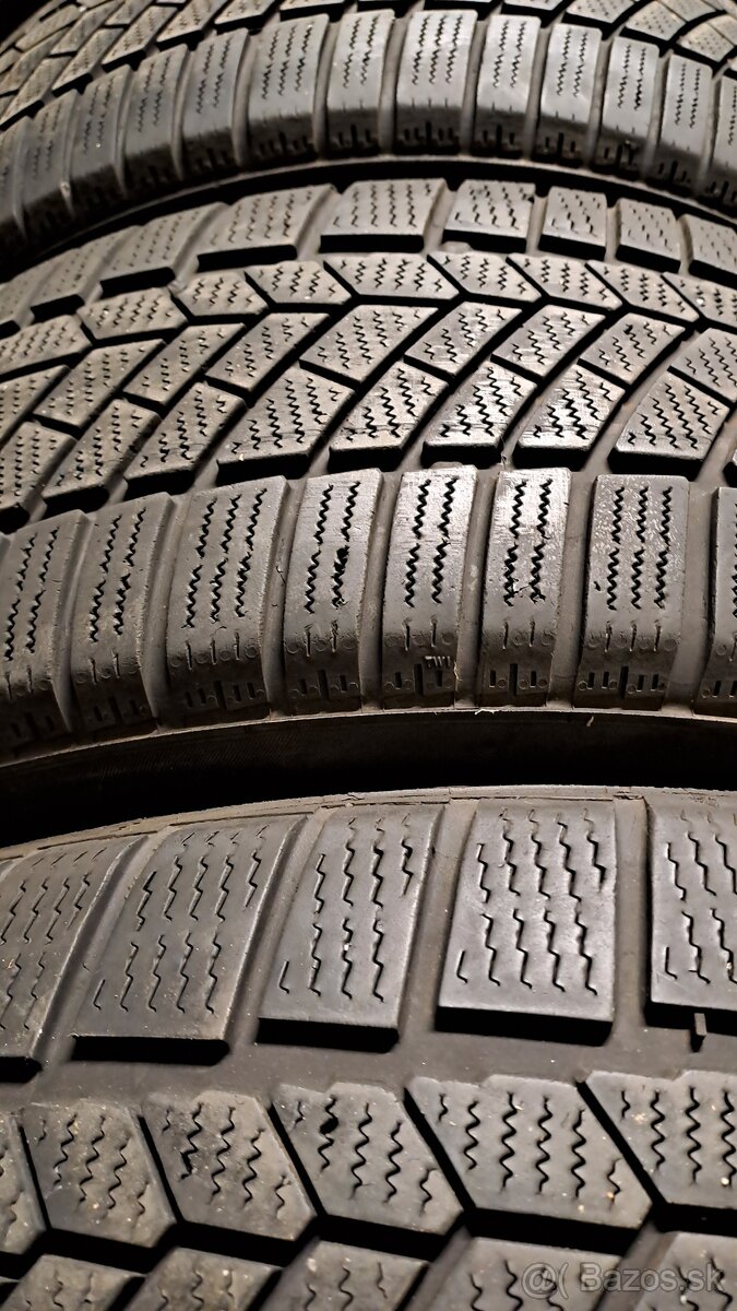 Predám 4ks jazdené zimné 225/50r18-99V Continental - 5
