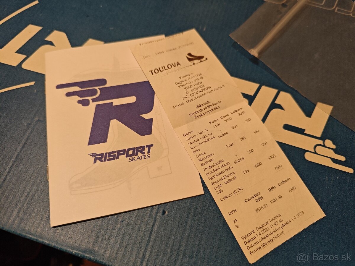 Predané Krasokorcule, korčule, 24,5cm, - 5