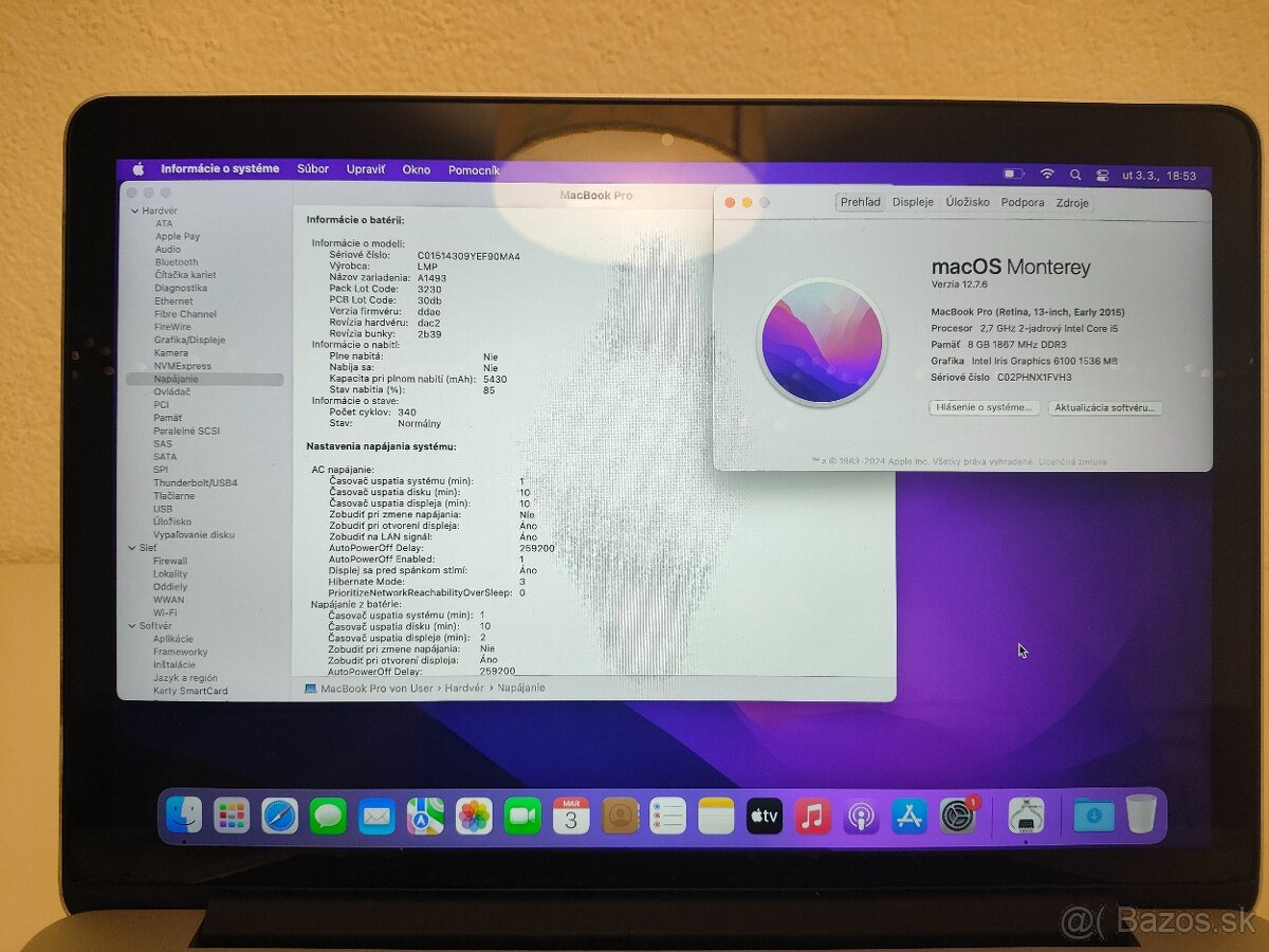 MacBook Pro 2015 | i5 • 8GB • 256GB SSD - 5