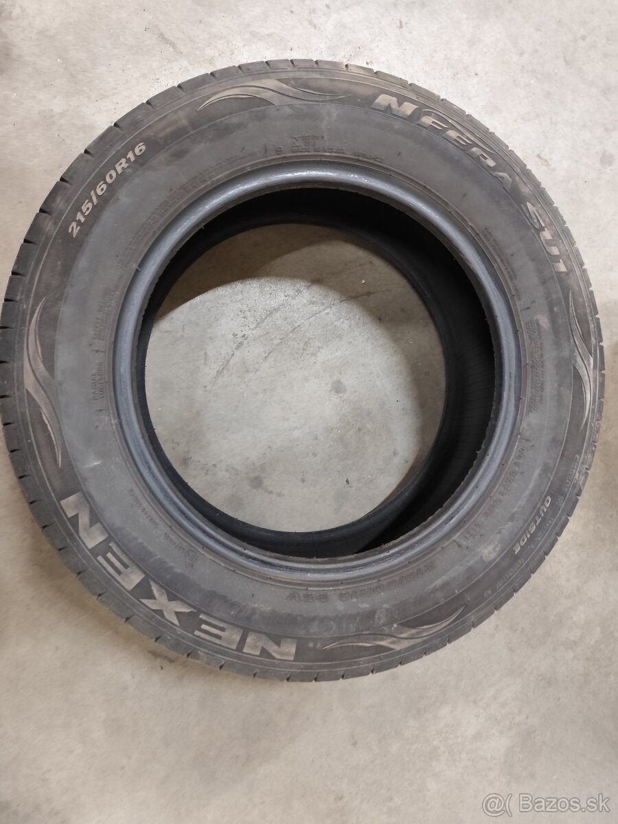 Predám letné pneumatiky 215 60 R16 95V - 5