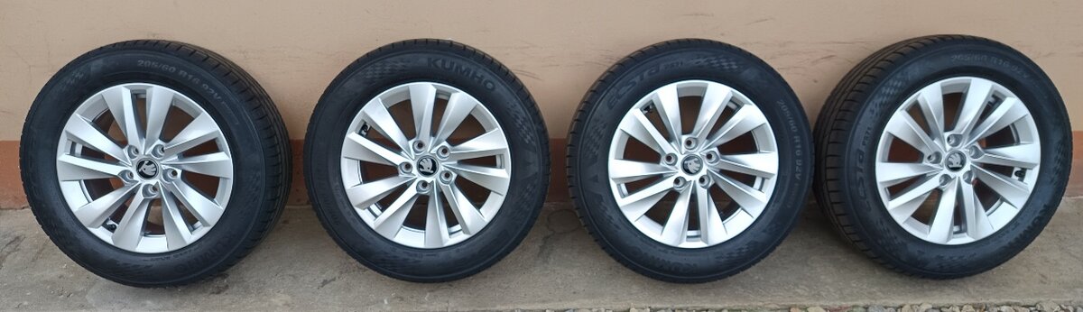 Alu-disky Škoda R16 5x112 - 5