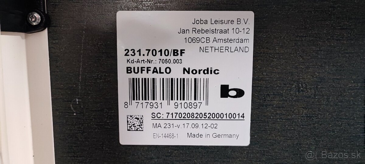 Pingpong - Stolný tenis - stôl Buffalo Nordic - 5