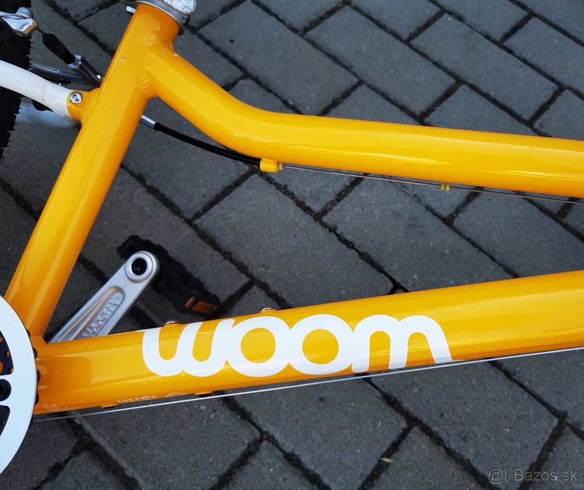 Na predaj detský bicykel WOOM 4 žlty - 5