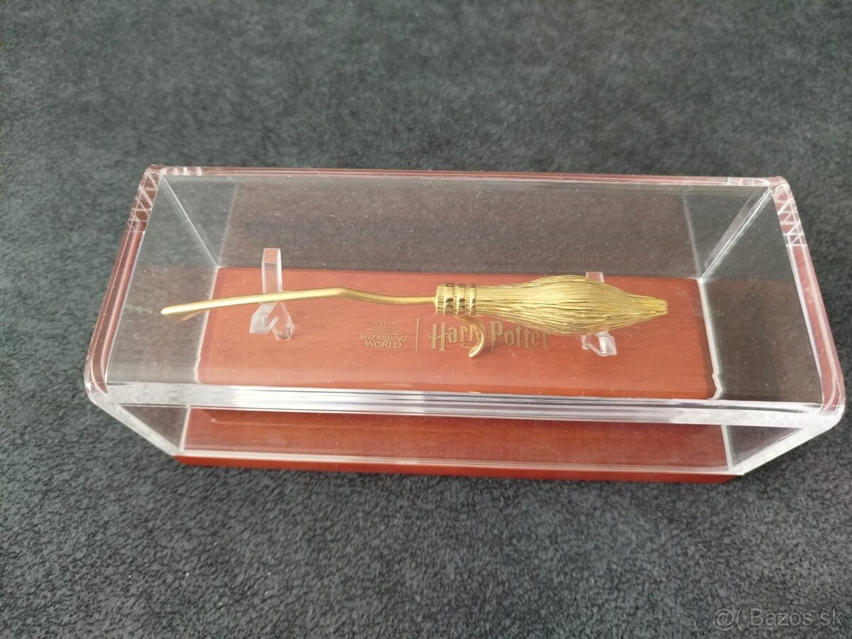 zlato striebro minca proof Harry Potter nimbus 2000 3D - 5