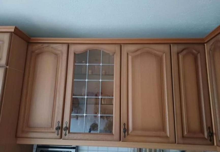 Rustikální linka z masivu se spotřebiči,5750 - 5