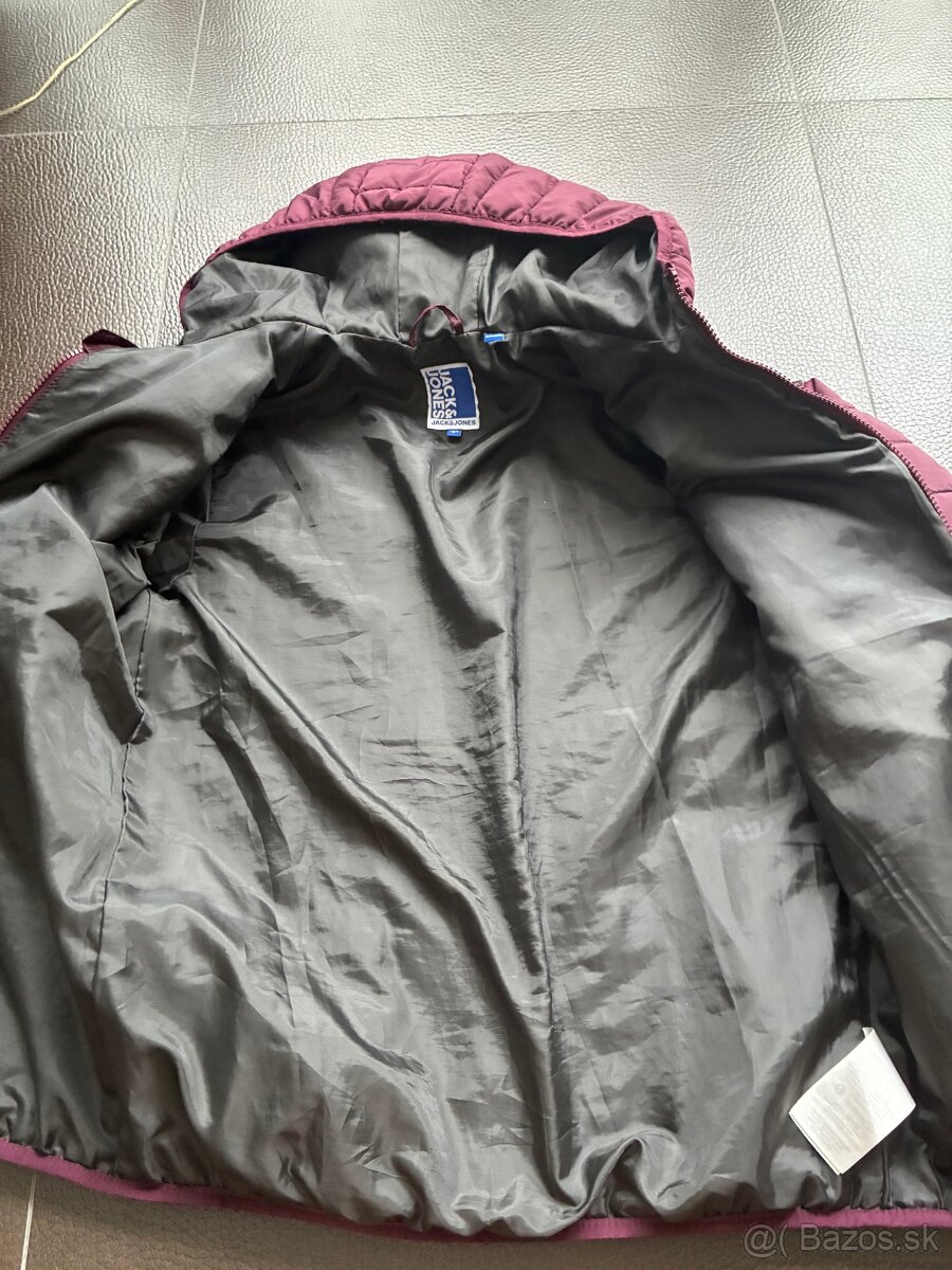 Chlapčenská prechodna puff bunda Jack&Jones vel. 164 - 5