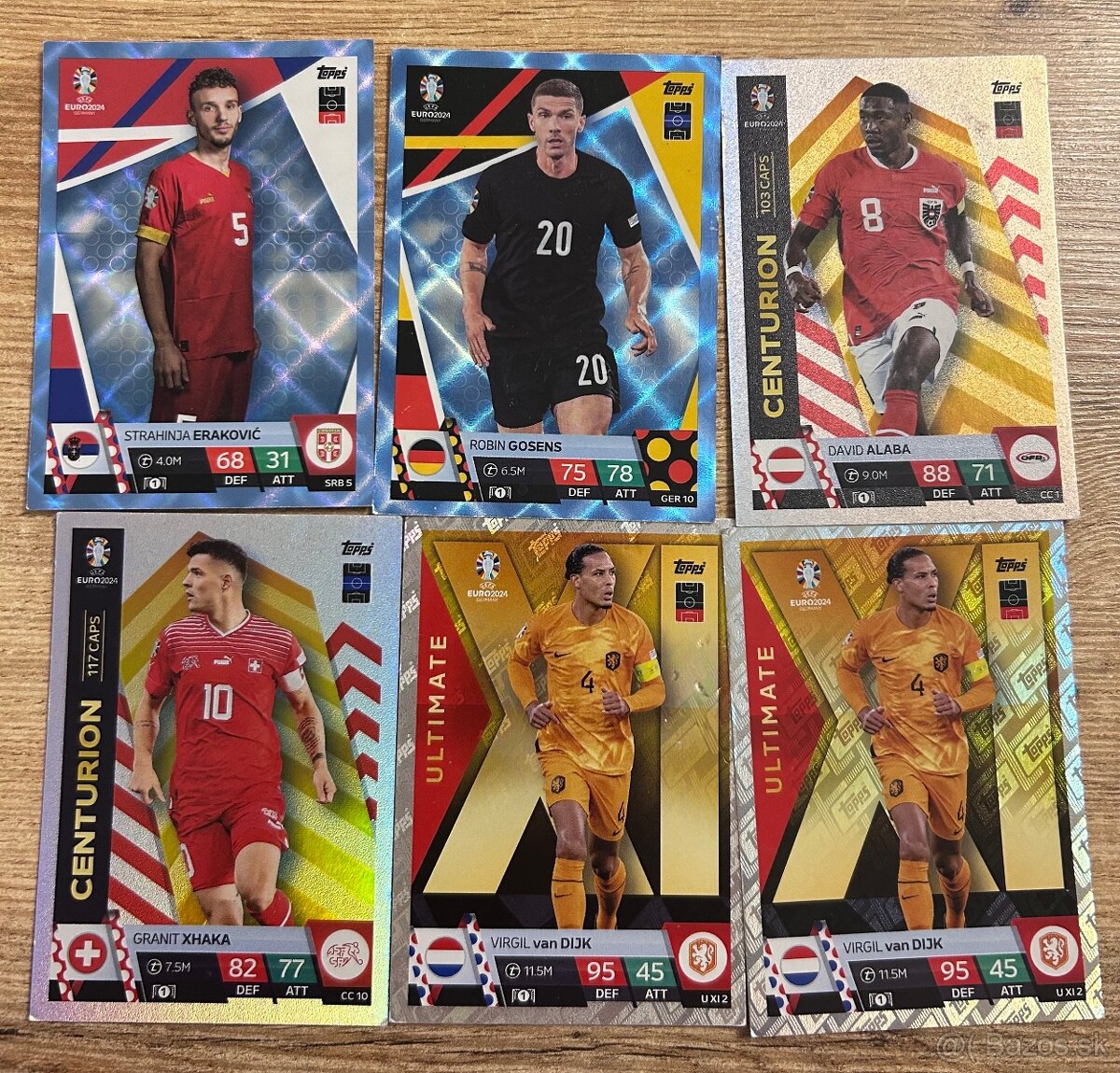 Futbalové kartičky - 5