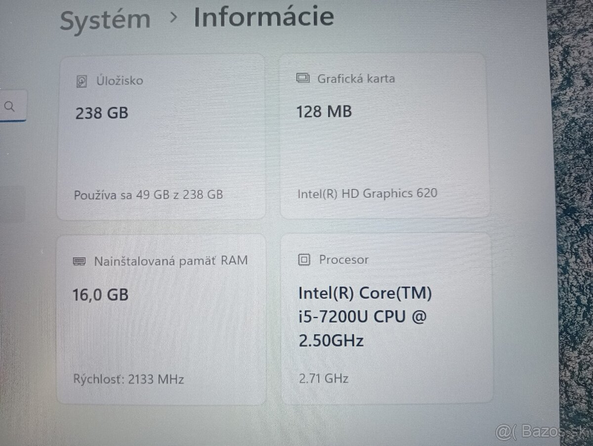 Hp elitebook 840 g4 + Intel core i5 + 16gb ram + Windows 11 - 5