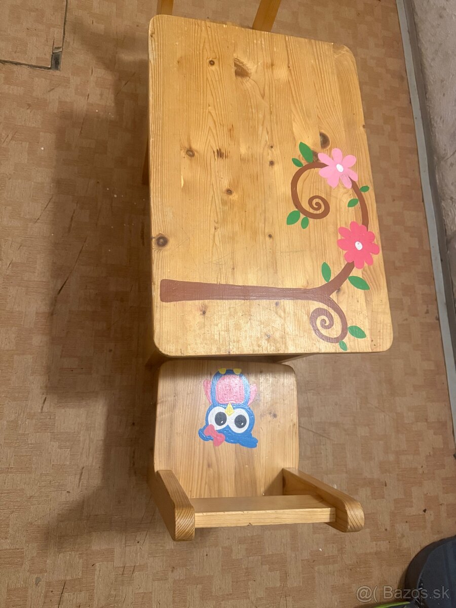 Detský stôl a stoličky - 5