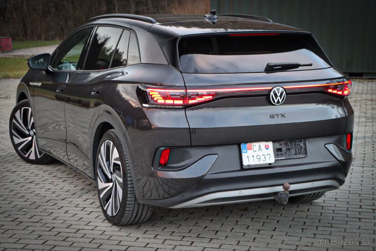 Volkswagen ID4 GTX 4x4 220kw 82kWh Panorama Ťažné Matrix - 5