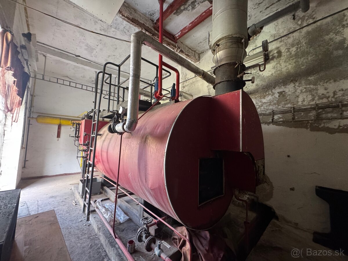 Kotolňa Weishaupt 2250 kW–plynový kotol, horák, fancoily - 5