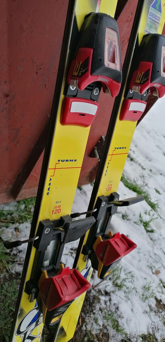 Predám detské lyže Rosignol 120 cm - 5