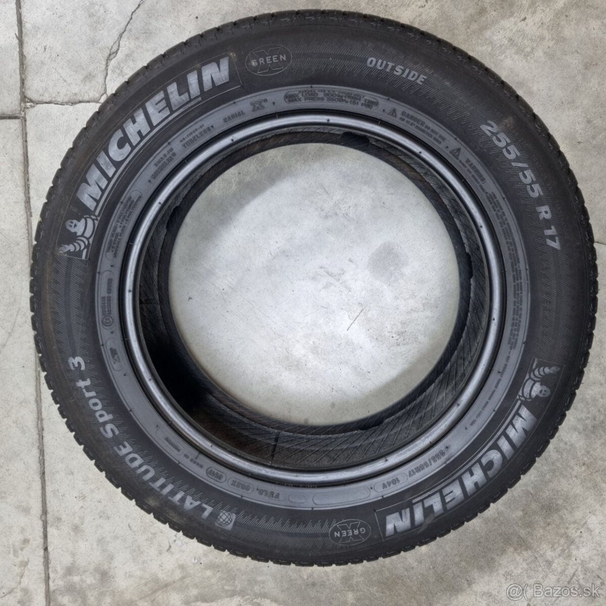 Letné pneumatiky 255/55 R17 MICHELIN - 5