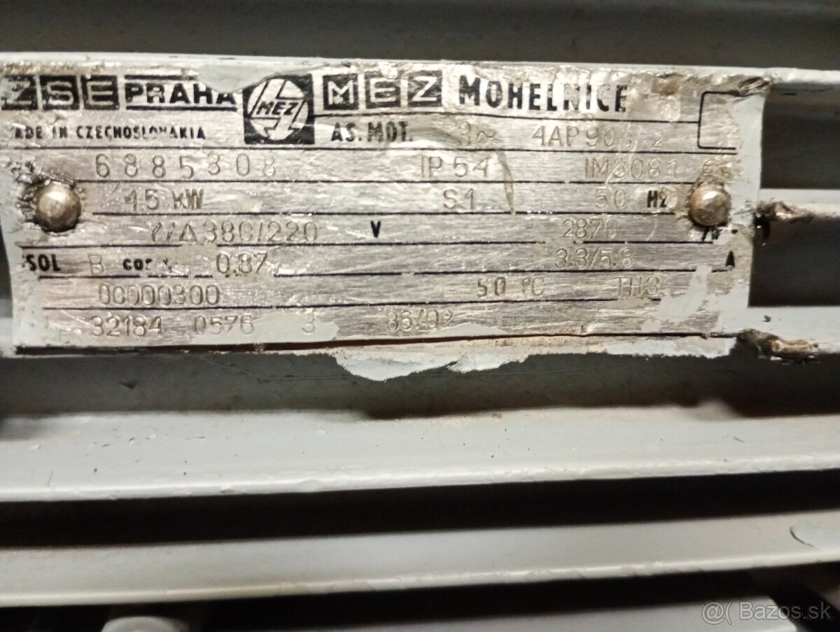 Predam 1.5kw elektromotor. - 5