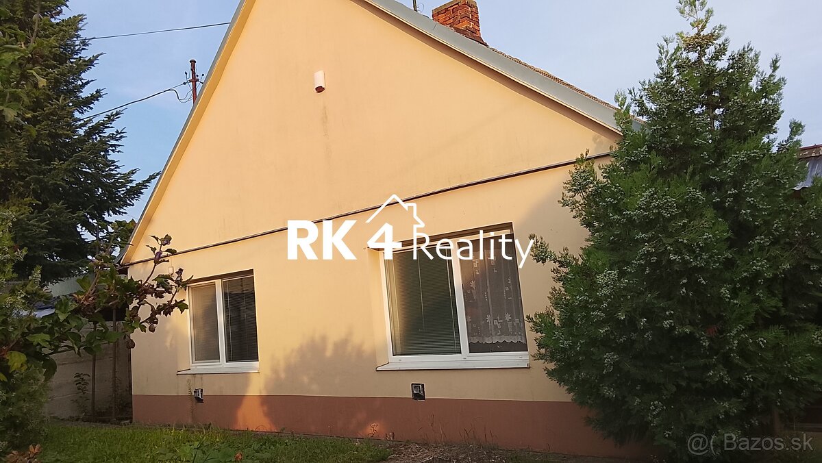RK4 - NA PREDAJ - 4 izbový rodinný dom , DIAKOVCE - 5
