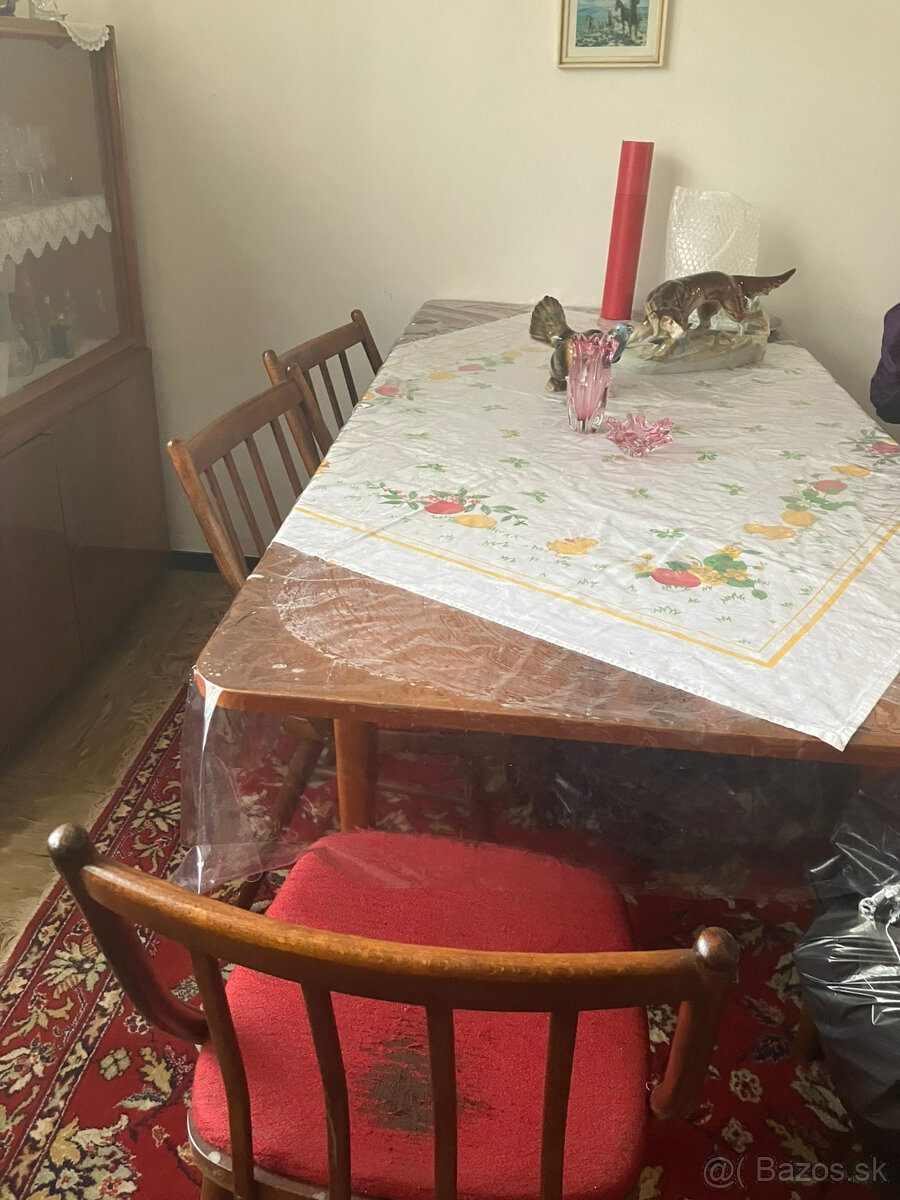 Starožitná obývacia stena - 5