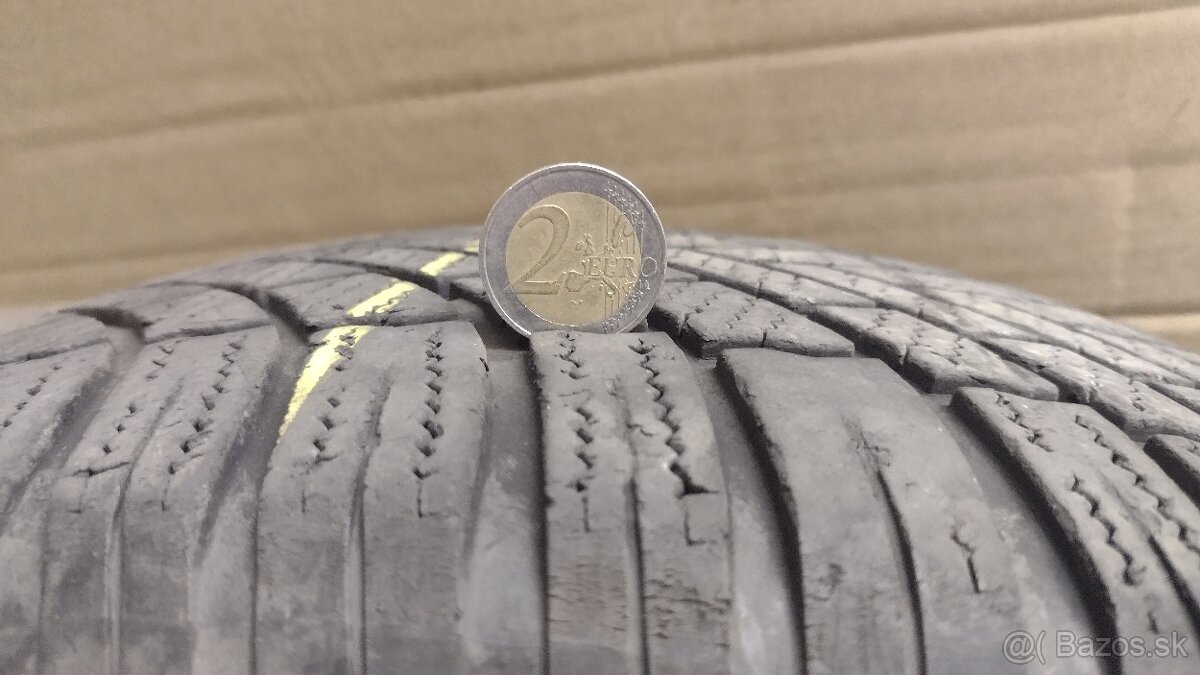 Predám sadu 4 ks ALU diskov so zimnými pneumatikami + TPMS - 5